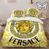 Versace Gold Limited Edition Luxury Brand High-End Bedding Set Home Decor