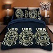 Versace Printed Bedding Sets Quilt Sets Duvet Cover Luxury Brand Bedding Decor