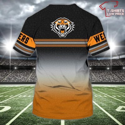 Wests Tigers Nrl Personalized Name 3D T-Shirt Hoodie Zipper Hoodie for men and women