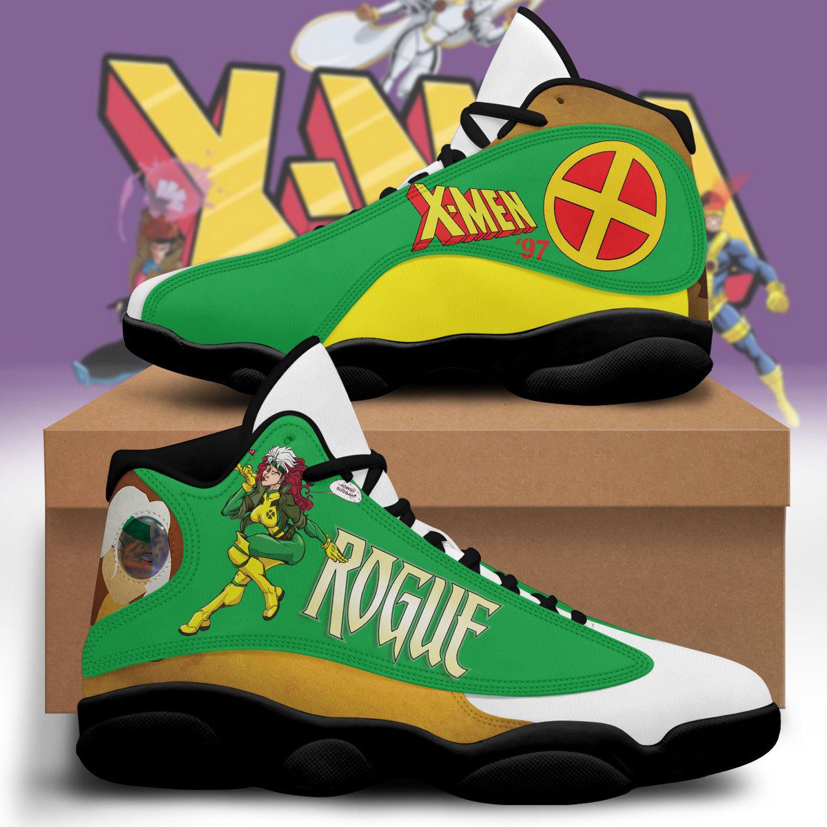 X-Men AJ13 Sneakers Air Jordan 13 Shoes Type07 X-Men AJ13 Sneakers Air Jordan 13 Shoes Type07