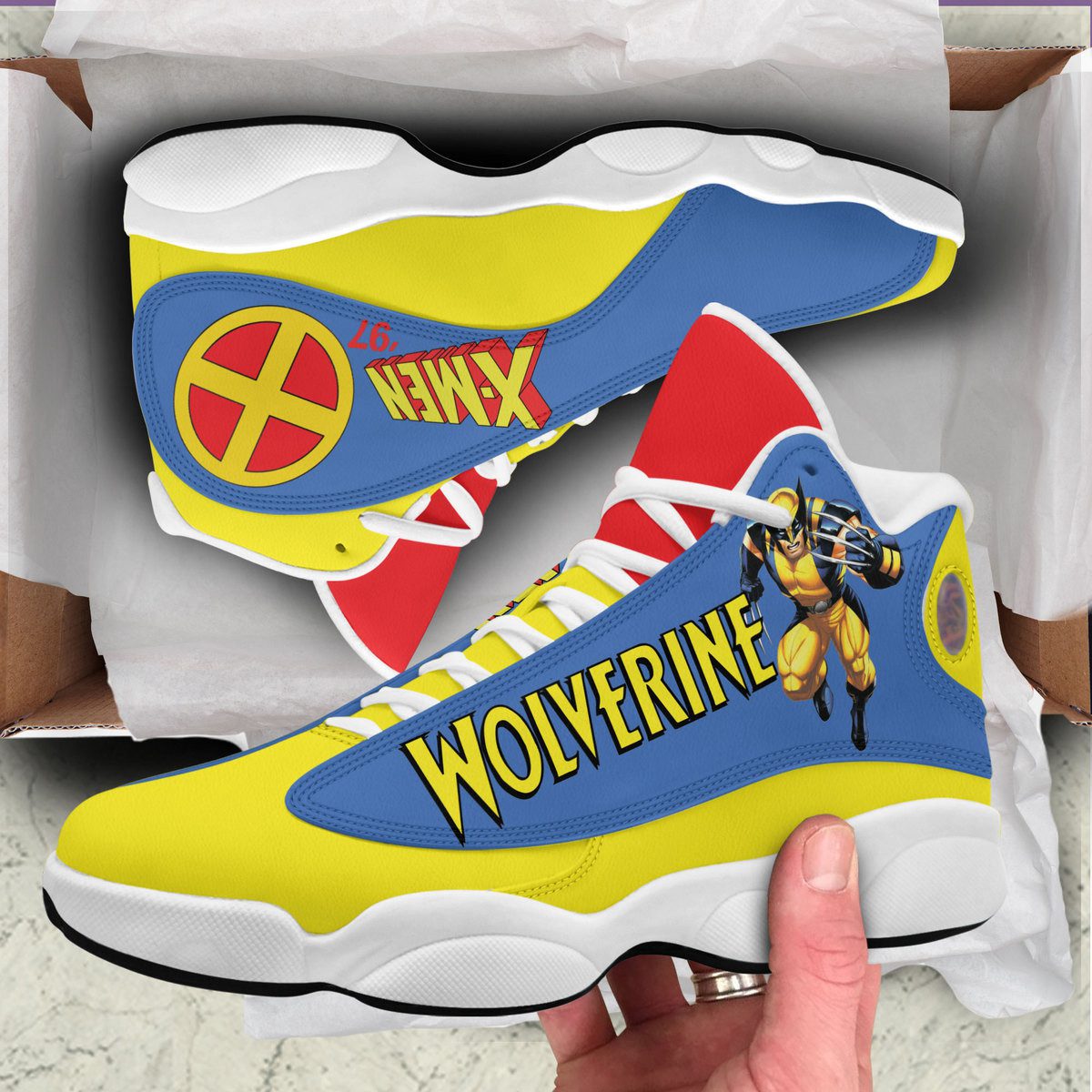 X-Men AJ13 Sneakers Air Jordan 13 Shoes Type10 X-Men AJ13 Sneakers Air Jordan 13 Shoes Type10