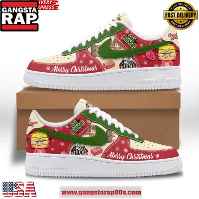 A Christmas Story Limited Edition Air Force 1 Running Sneakers