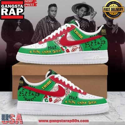 A Tribe Called Quest Rock & Roll Hall of Fame Limited Air Force 1 Sneakers Shoes