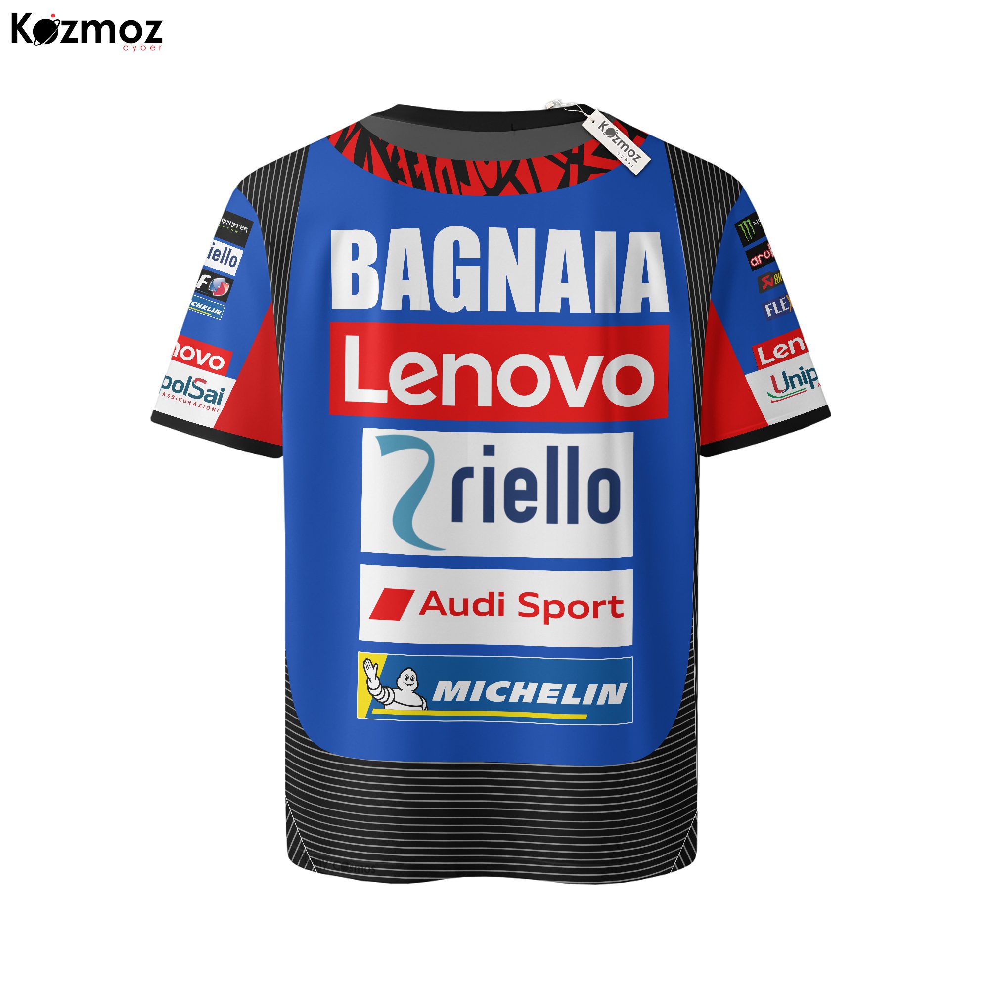 Francesco Bagnaia Racing Costume 2024 Blue Livery Collection ? Ducati MotoGP Racing Team Francesco Bagnaia Racing Costume 2024 Blue Livery Collection ? Ducati MotoGP Racing Team