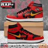Acdc Music Fans Airr Jordan 1 High Top Sneakers Shoes Red Black8598.jpg - demo10