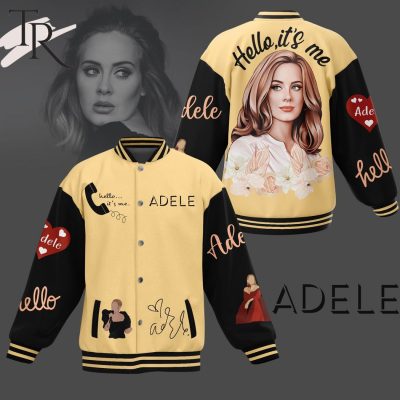 Adele Hello It's Me Baseball Jacket