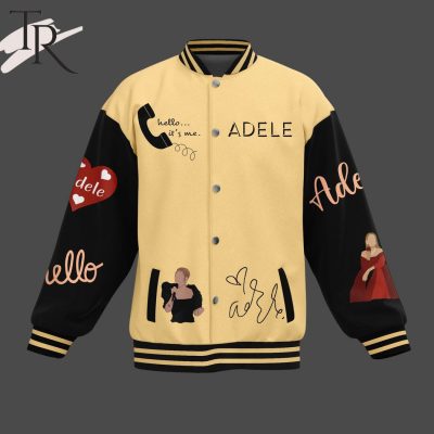 Adele Hello It's Me Baseball Jacket