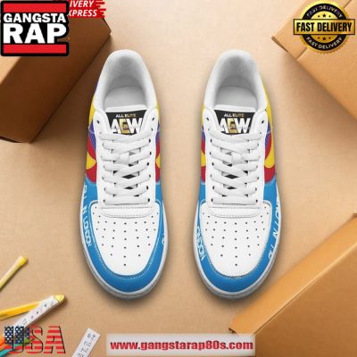AEW Dynamite All In London Air Force 1 Sneakers Shoes