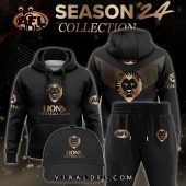 Afl Brisbane Lions Gold Premier 2024 Hoodie, Jogger, Cap Best Click Of Yours - demo10