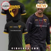 Afl Hawthorn Hawks Football Black T Shirt, Jogger, Cap She Has Grown Up Know - demo10