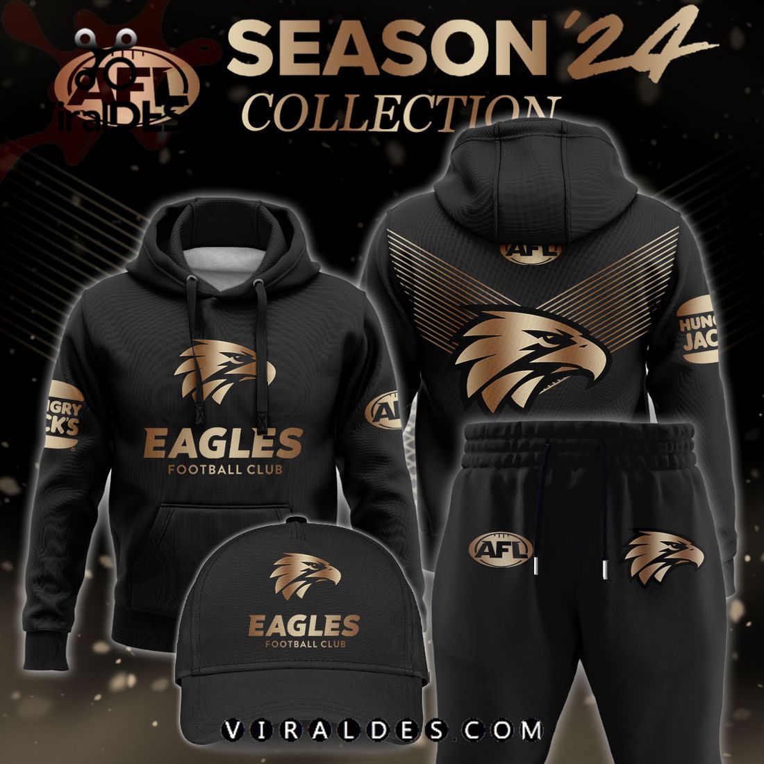 AFL West Coast Eagles Gold Premier 2024 Hoodie, Jogger, Cap AFL West Coast Eagles Gold Premier 2024 Hoodie, Jogger, Cap