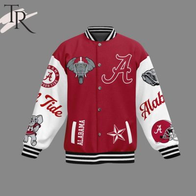 Alabama Crimson Tide Alabama Football Roll Tide Roll Baseball Jacket