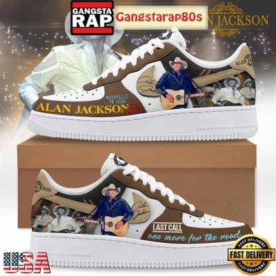 Alan Jackson Nashville TN 2026 Air Force 1 Sneakers Shoes