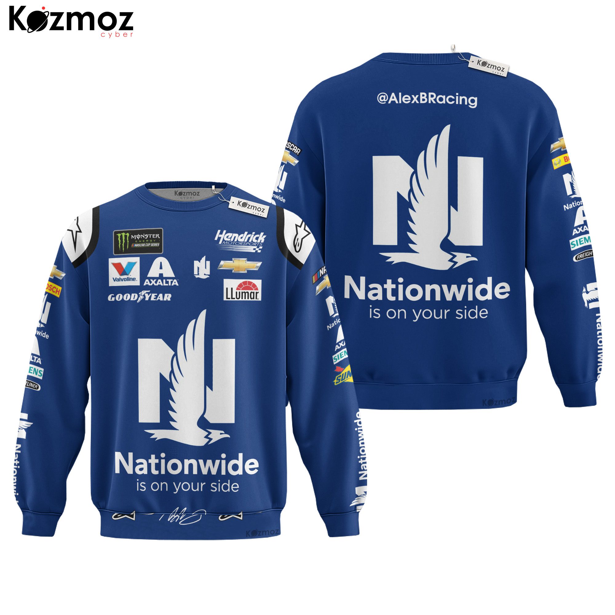 Chase Elliott Nationwide Racing Costume 2013 Collection - Alex Bowman NASCAR Racing Team Chase Elliott Nationwide Racing Costume 2013 Collection - Alex Bowman NASCAR Racing Team