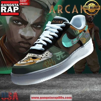 Arcane Ekko Limited Edition Air Force 1 Shoes Running Sneakers