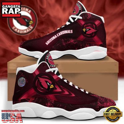 NFL Arizona Cardinals New Design Air Jordan 13 Running Sneakers Shoes For Fans