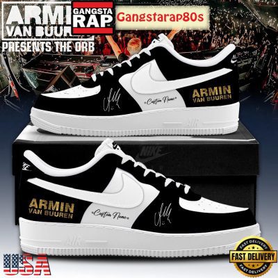 Armin Van Buuren Show The ORB Custom Air Force 1 Sneakers Shoes