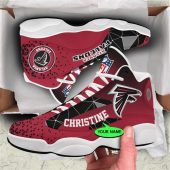 Atlanta Falcons NFL Custom Name Retro Jordan 13 Shoes