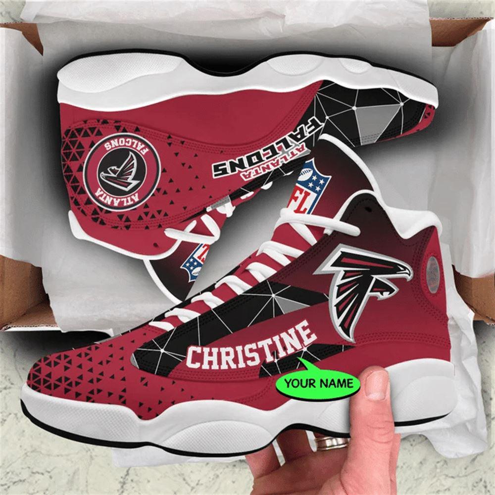 Atlanta Falcons NFL Custom Name Retro Jordan 13 Shoes Atlanta Falcons NFL Custom Name Retro Jordan 13 Shoes