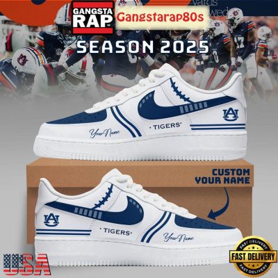 Auburn Tigers Football New Season 2025 Special Custom Air Force 1 Sneakers Shoes