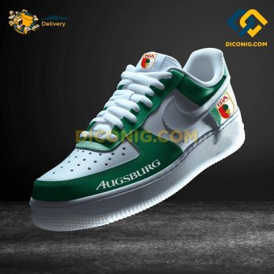 Augsburg Custom Shoes Green Bundesliga Air Force 1 DICONIG FASHION