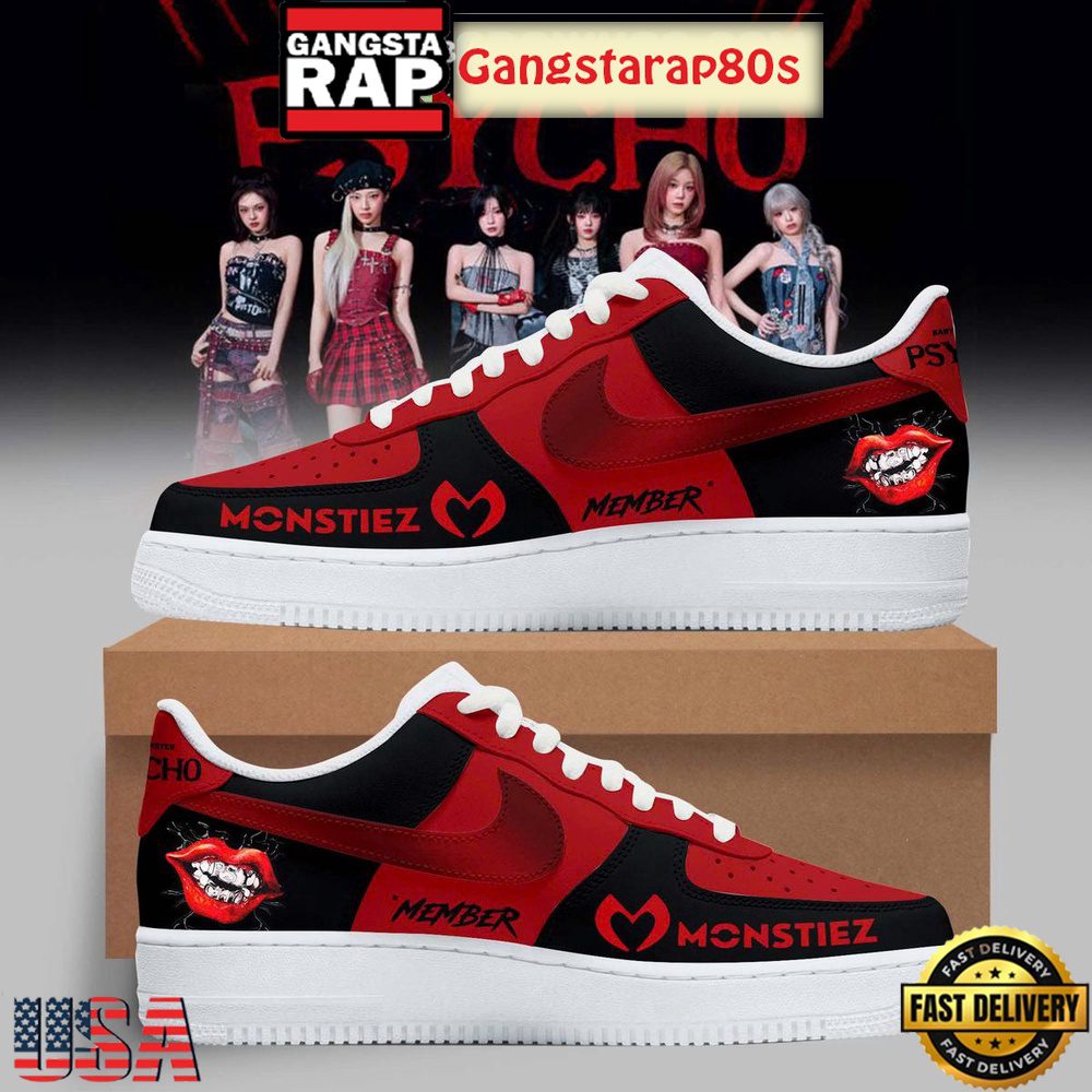 Babymonster Spycho We Go Up Air Force 1 Sneakers Shoes Babymonster Spycho We Go Up Air Force 1 Sneakers Shoes