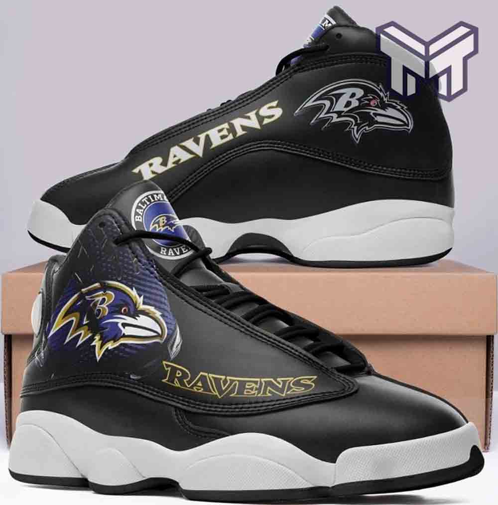 Baltimore Ravens Nfl Fans Sport Jordan13 Shoes Baltimore Ravens Nfl Fans Sport Jordan13 Shoes