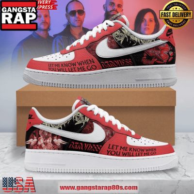 Baroness Band Limited Edition Air Force 1 Sneakers Shoes