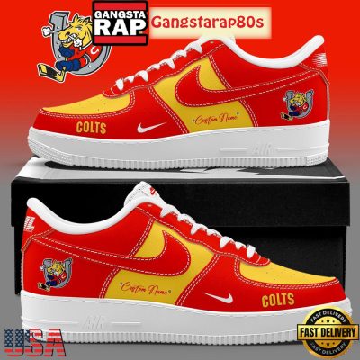 Barrie Colts Hockey New Season 2026 Custom Air Force 1 Running Sneakers Shoes