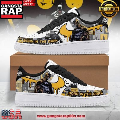 Batman Born In The Dark Limited Edition Air Force 1 Sneakers Shoes