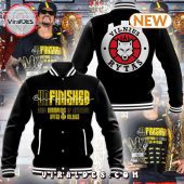 BC Rytas Unfinished Champions 2023 2024 Black Baseball Jacket