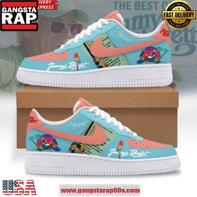 Best Of Jimmy Buffett Limited Air Force 1 Sneakers Shoes