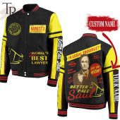 Better Call Saul Goodman 2nd World's Best Lawyer Custom Baseball Jacket