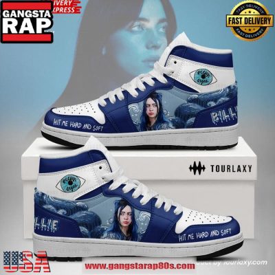 Billie Eilish ?Hit Me Hard? Limited Edition Air Jordan 1 Sneakers Shoes