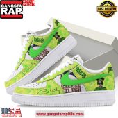 Billie Eilish Neon Vibes Limited Edition Air Force 1 Running Sneakers Shoes2653.jpg - demo10