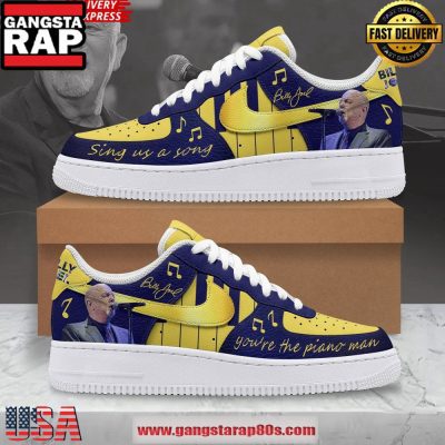 Billy Joel Piano Artist Special Edition Air Force 1 Running Sneakers Shoes
