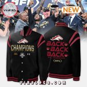Birmingham Stallions Champions 2024 Black Baseball Jacket Generous Look - demo10