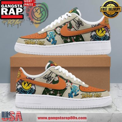 Blink-182 x Drew Limited Edition Air Force 1 Running Sneakers