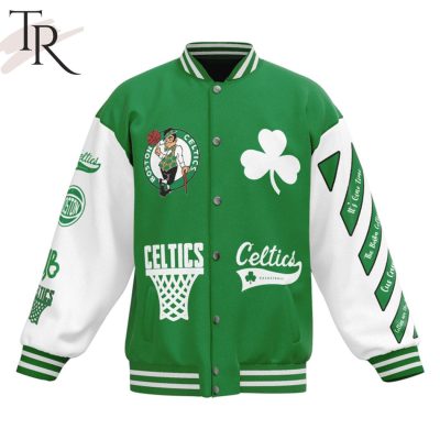 Boston Celtics Pride Baseball Jacket