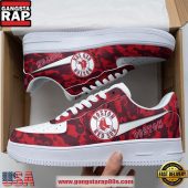 Boston Red Sox Air Force 1 Running Sneakers Shoes