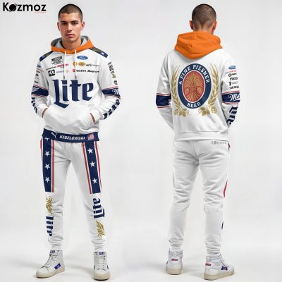 Brad Keselowski Miller Lite 2020 Racing Costume Collection - NASCAR Racing Team