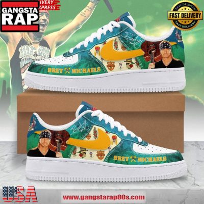 Bret Michaels Limited Edition Air Force 1 Sneakers Shoes