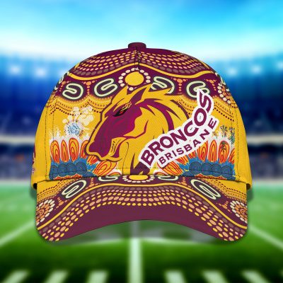 Brisbane Broncos NRL Classic Cap 3D