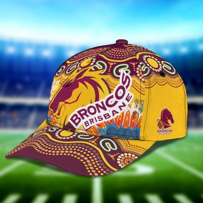 Brisbane Broncos NRL Classic Cap 3D