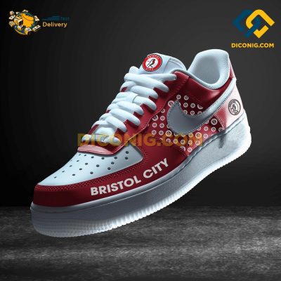 Bristol City Custom Shoes EPL Air Force 1 DICONIG FASHION
