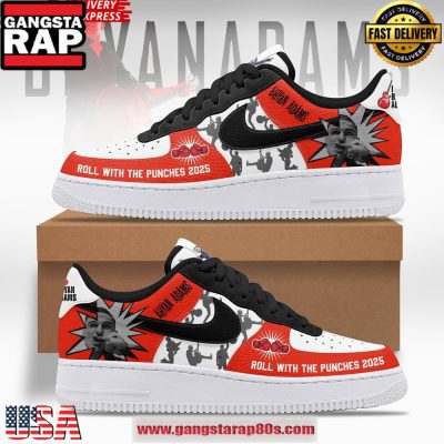 Bryan Adams Roll With The Punches 2025 Air Force 1 Running Sneakers Shoes