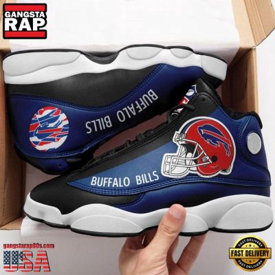 NFL Buffalo Bills New Design Air Jordan 13 Running Sneakers Shoes