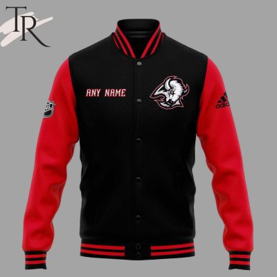 Buffalo Sabres Black Alternate Primegreen Custom Baseball Jacket