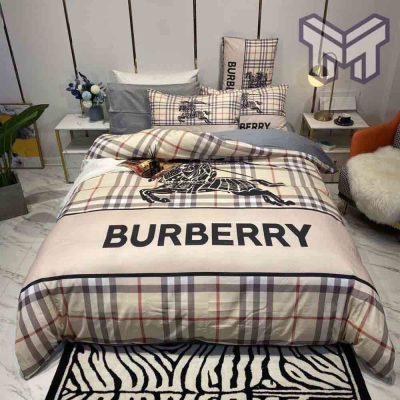 Burberry Bedding Sets, Burberry Bedding Set Printed Bedding Sets Quilt Sets Duvet Cover Luxury