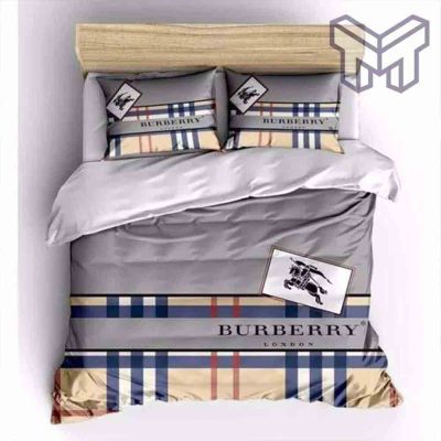 Burberry Bedding Sets, Burberry Hot Bedding Set Printed Bedding Sets Quilt Sets Duvet Cover Luxury
